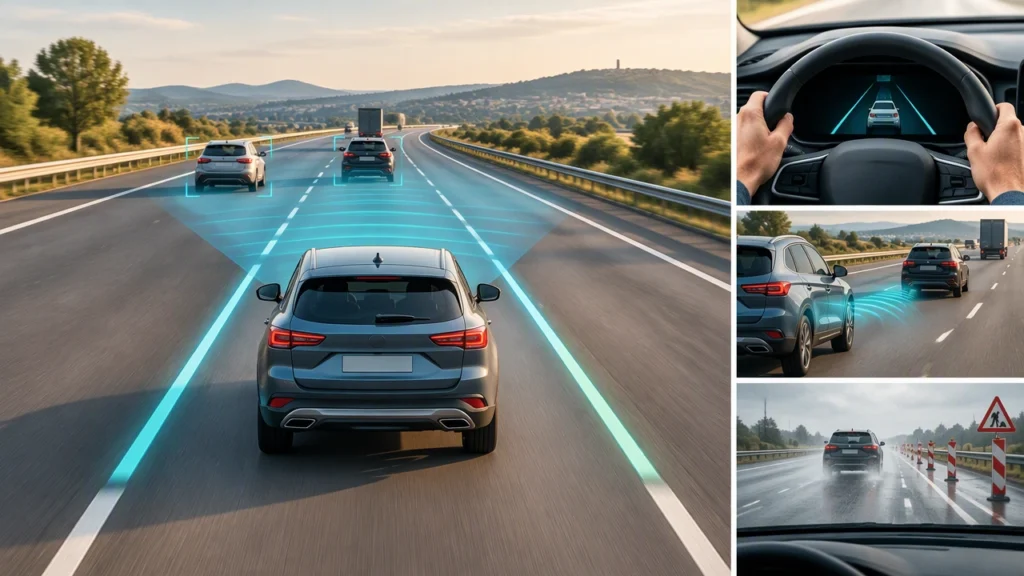 how adas driver assistance works