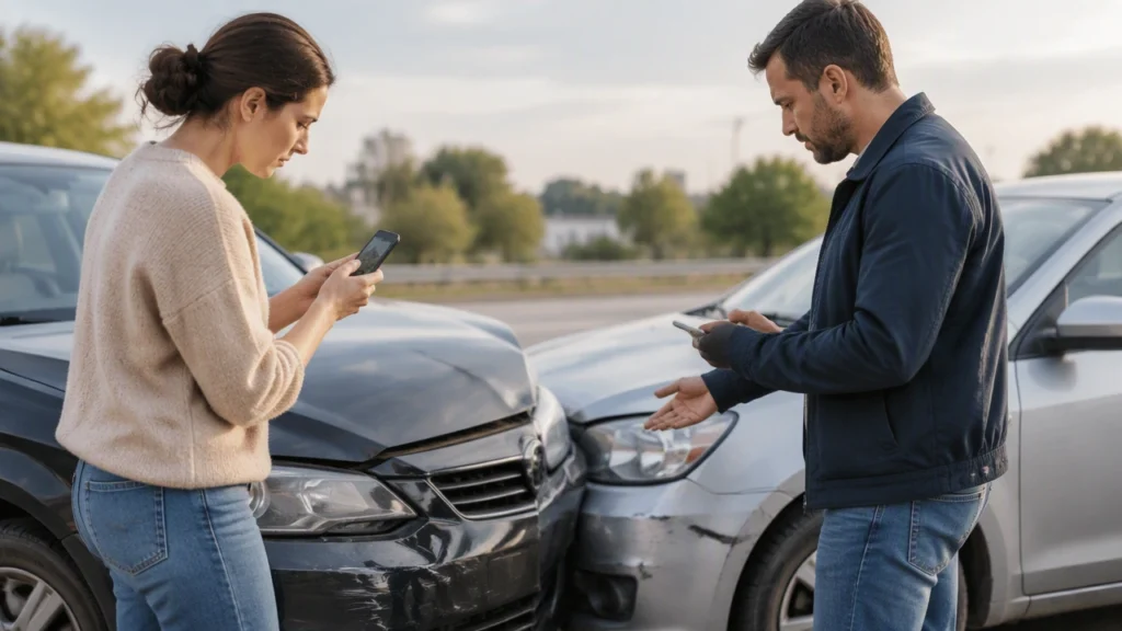 what to do after minor car accident