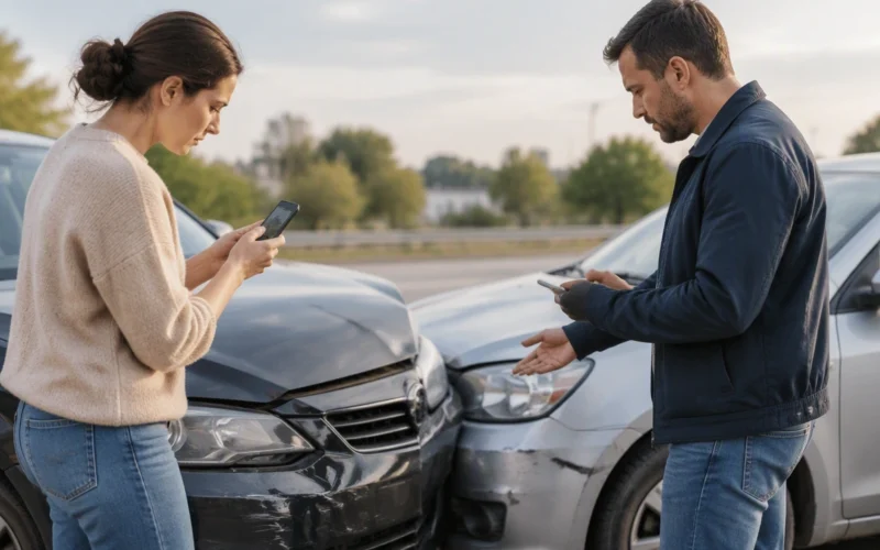what to do after minor car accident